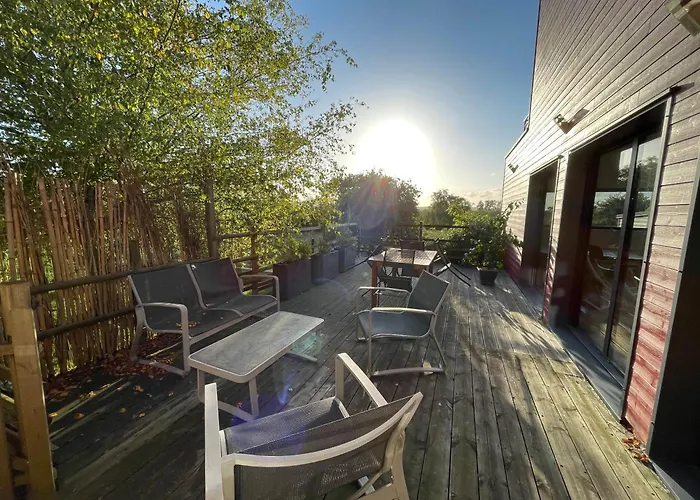 Caramelle Piscine Interieure Privee Chauffee Toute L Annee Et St Martin Holiday home Saint-Martin-l'Hortier